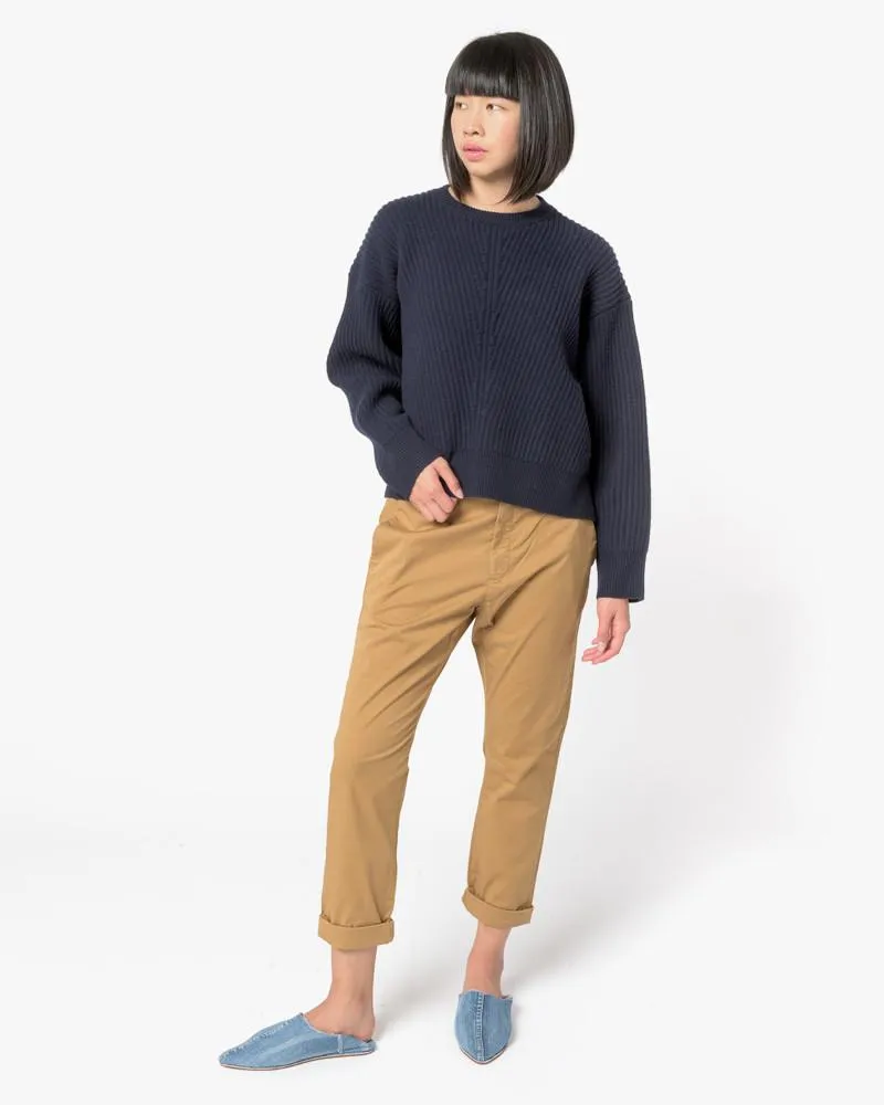News Trouser in Dark Yellow